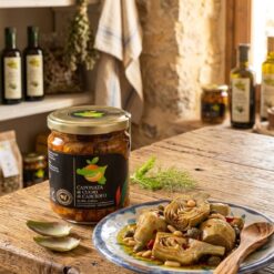 Caponata di Cuori di Carciofo Siciliana